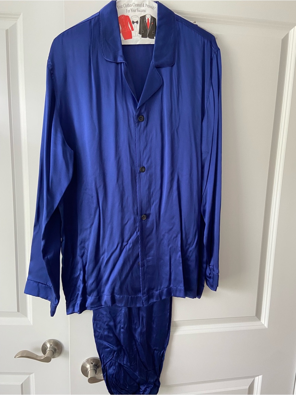 Hanro 100% silk pajama